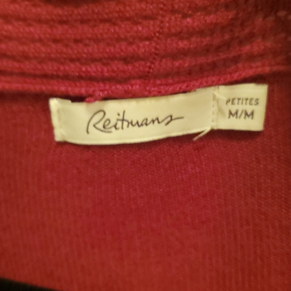 Wine-colored Cardigan Size M - Picture 2 of 3